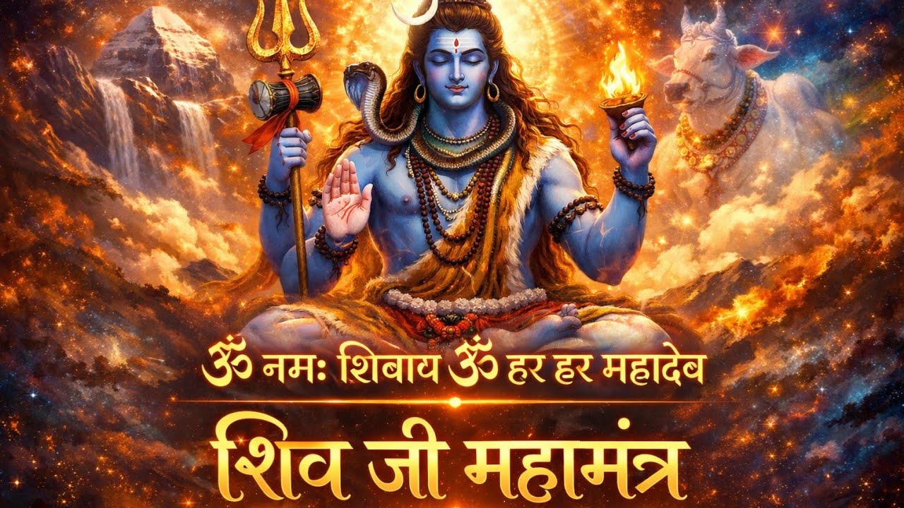 ॐ नमः शिवाय शांताय | कर्पूरगौराय धीमहि | Powerful Shiv Mahamantra | Mahadev Bhakti Song 2026