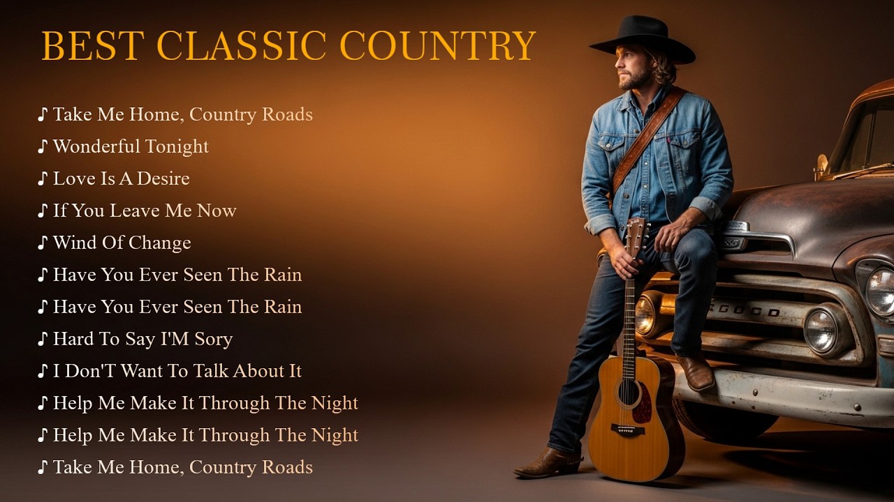 Take Me Home Country Roads, Wonderfull To Night | Top Classic Country Cover | Timeless 60s 70s 80s