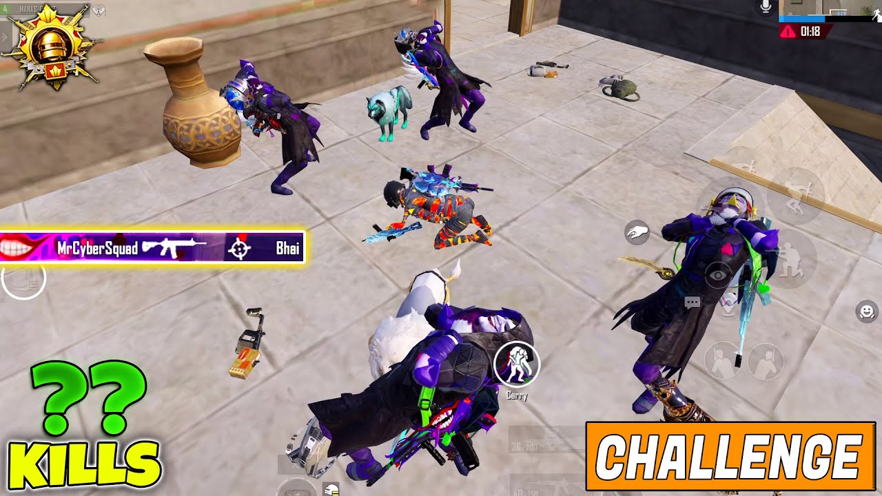 😱 OMG !! 4 THE FOOL JOKER SUITS & NEW FOOL M416 WITH ON-HIT EFFECT CHALLENGED THIS YOUTUBER IN BGMI