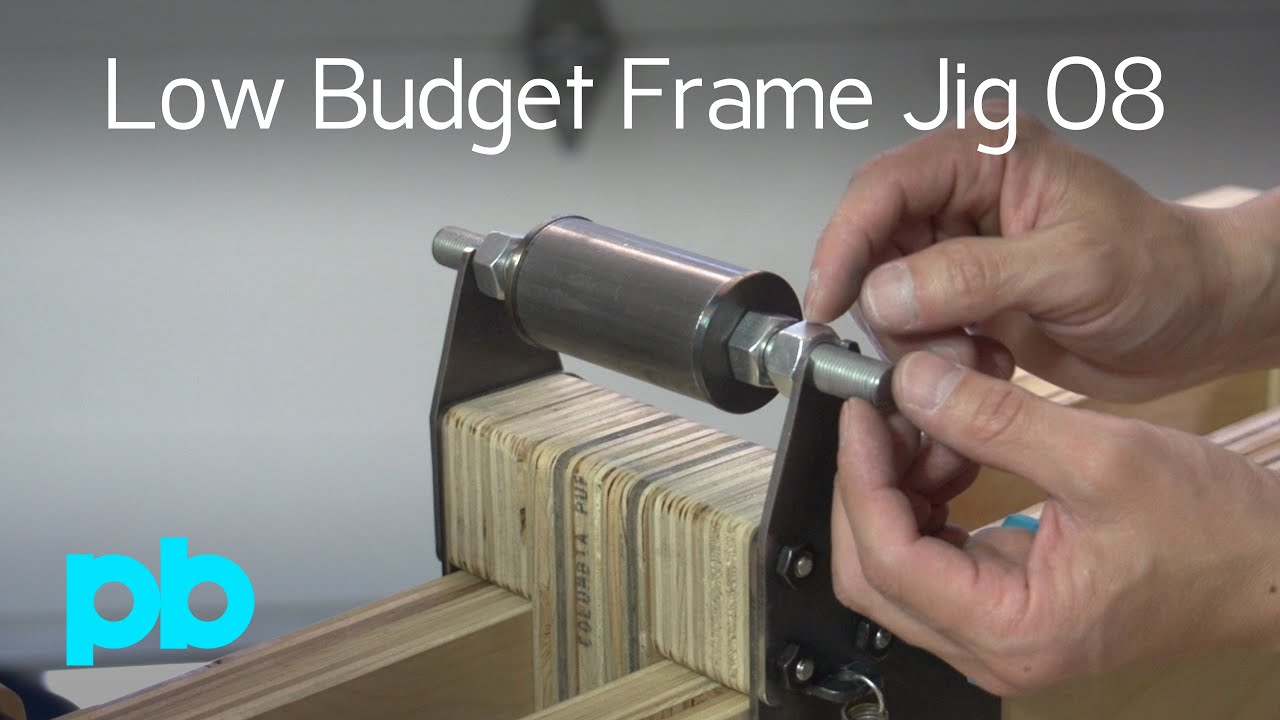 Low Budget Bicycle Frame Jig 08