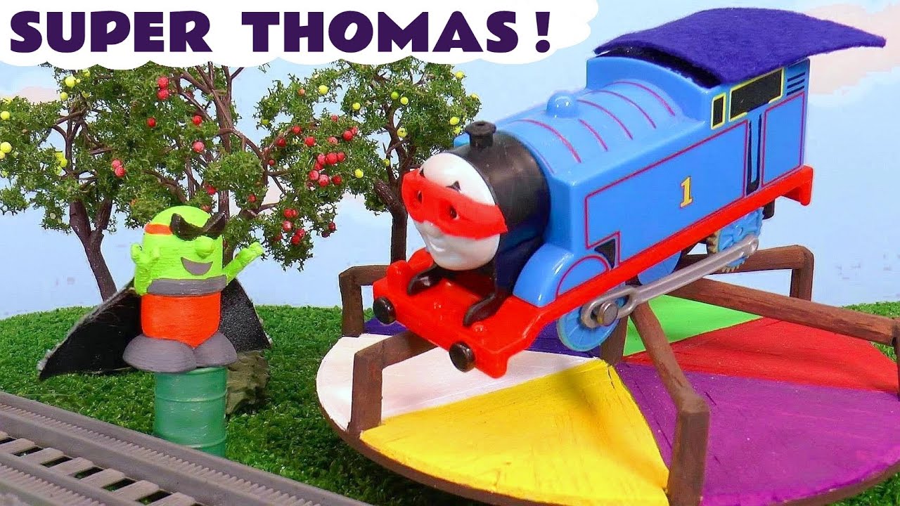 Super Engine Thomas Toy Train Story with Shadow Funling