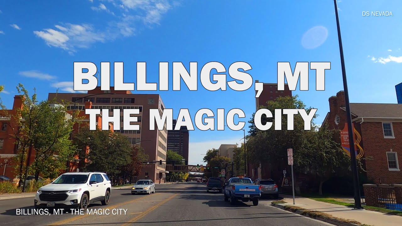Billings, MT - Driving Tour 4K