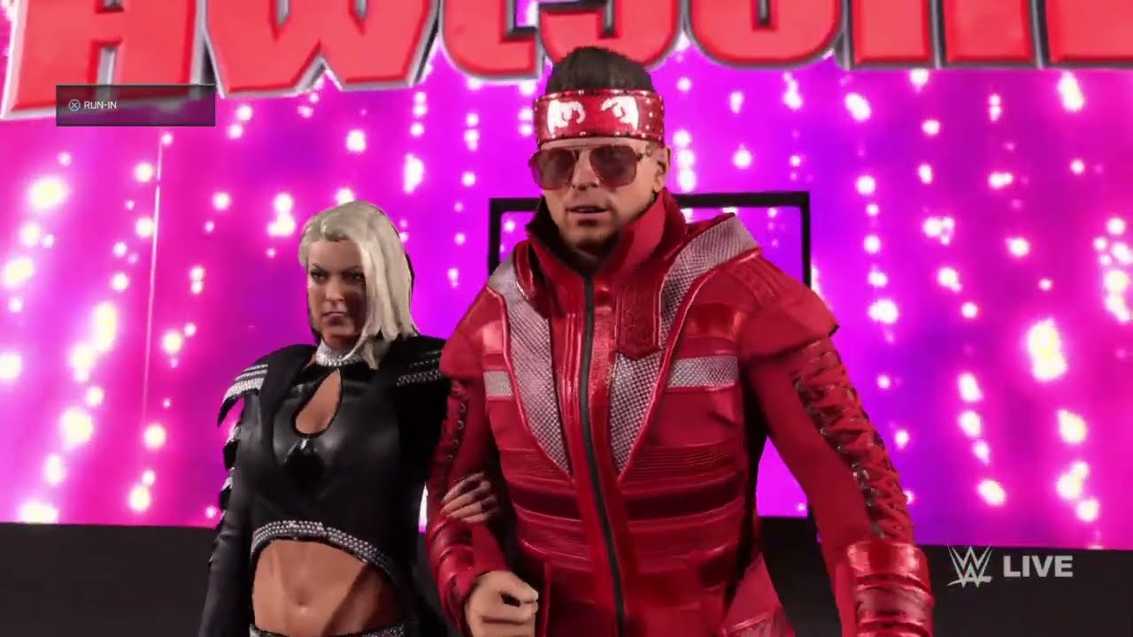 The Miz vs Kurt Angle