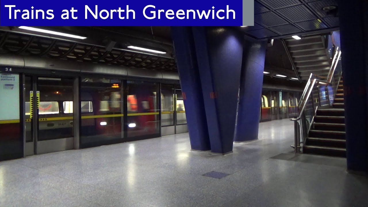 London Underground, Jubilee Line Trains At North Greenwich