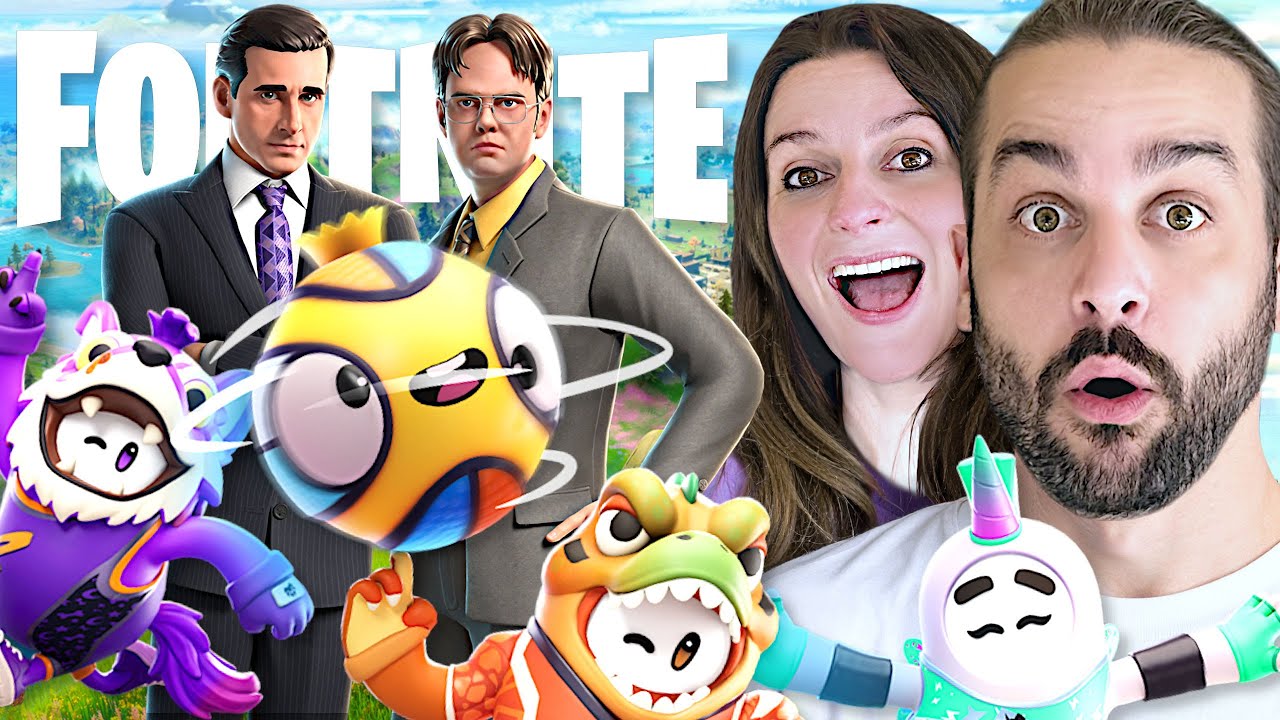 Mise à Jour sur FORTNITE ! ( The Office, Mode Fall guys Crown Jam )