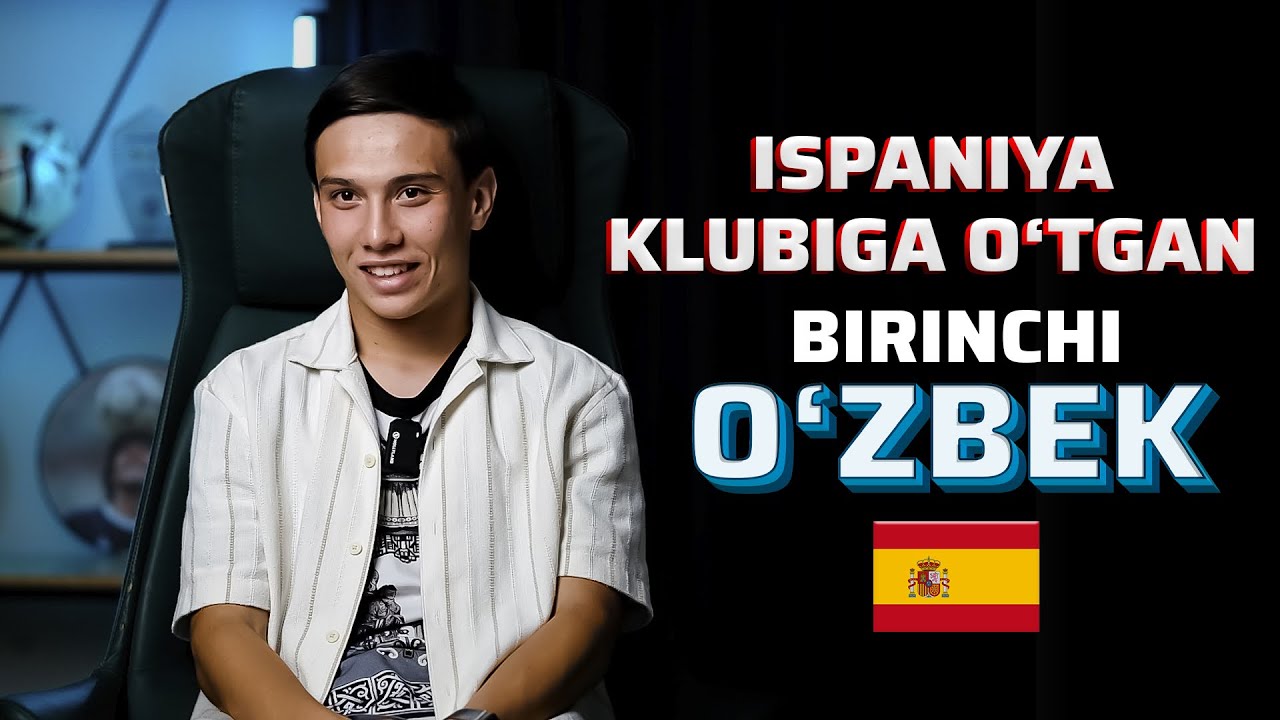 Angliyaga JCHda gol urgan, rasman Ispaniyaga yo'l olayotgan - Laziz MIrzayev | UZBEK TALENT #6