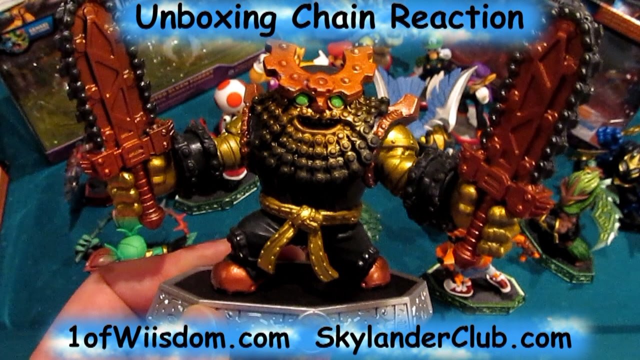 Skylanders Imaginators Unboxing Chain Reaction
