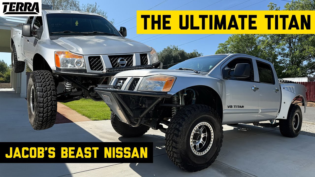 Nissan TITAN Pre-Runner Build! Very Rare Build