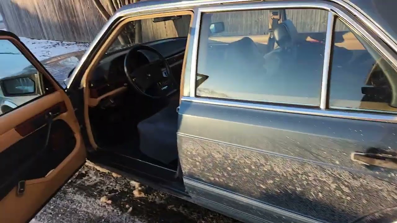 1984 Mercedes 300SD -11°C Cold Start