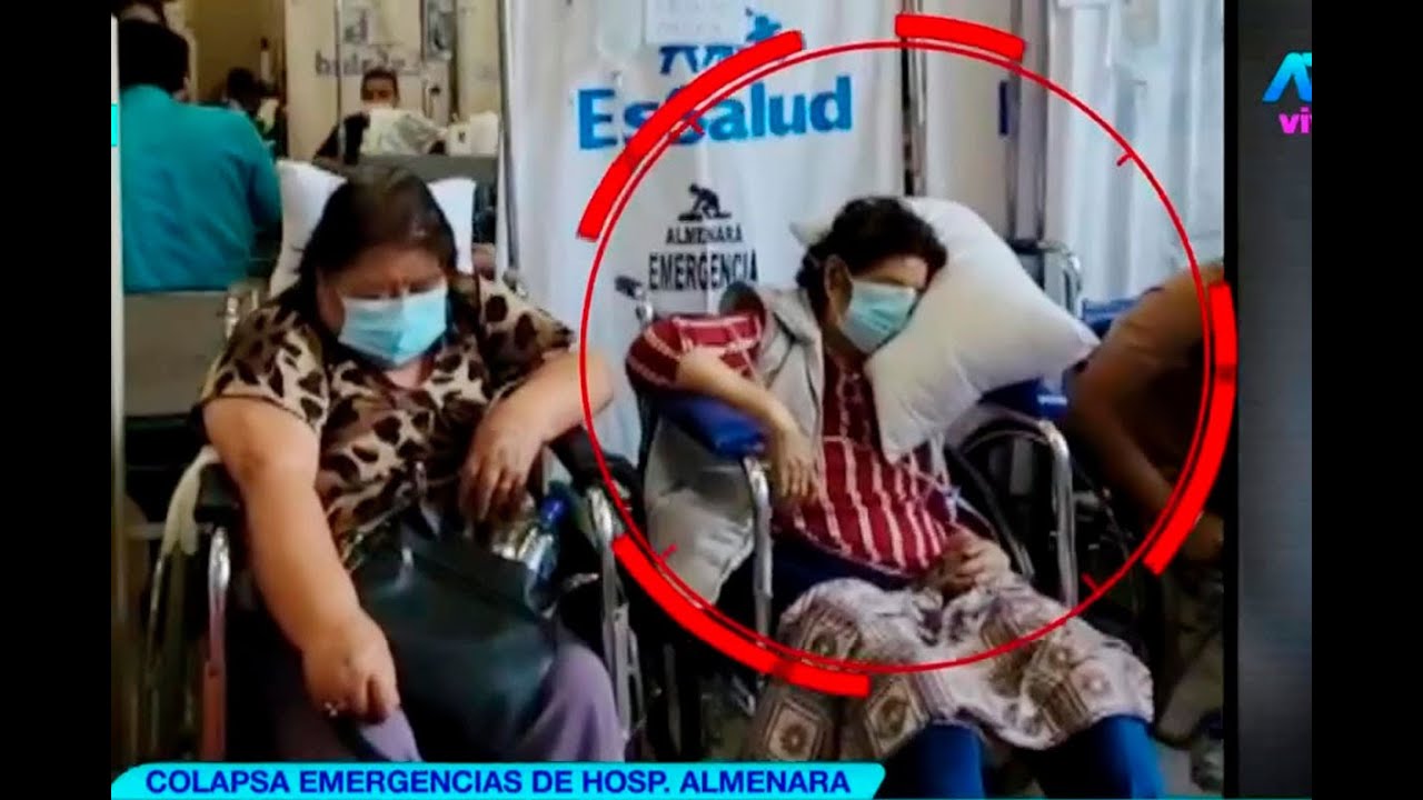 &iexcl;Exclusivo! Colapsa Emergencias del hospital Almenara: usan sillas de ruedas como camillas