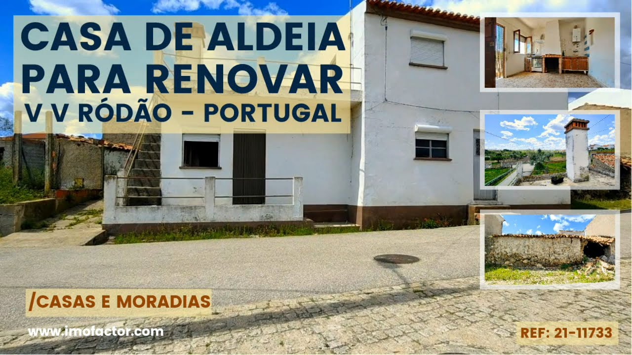 🏡 Casa de Aldeia | Para Renovar | Quintal e Terraço | Vendido