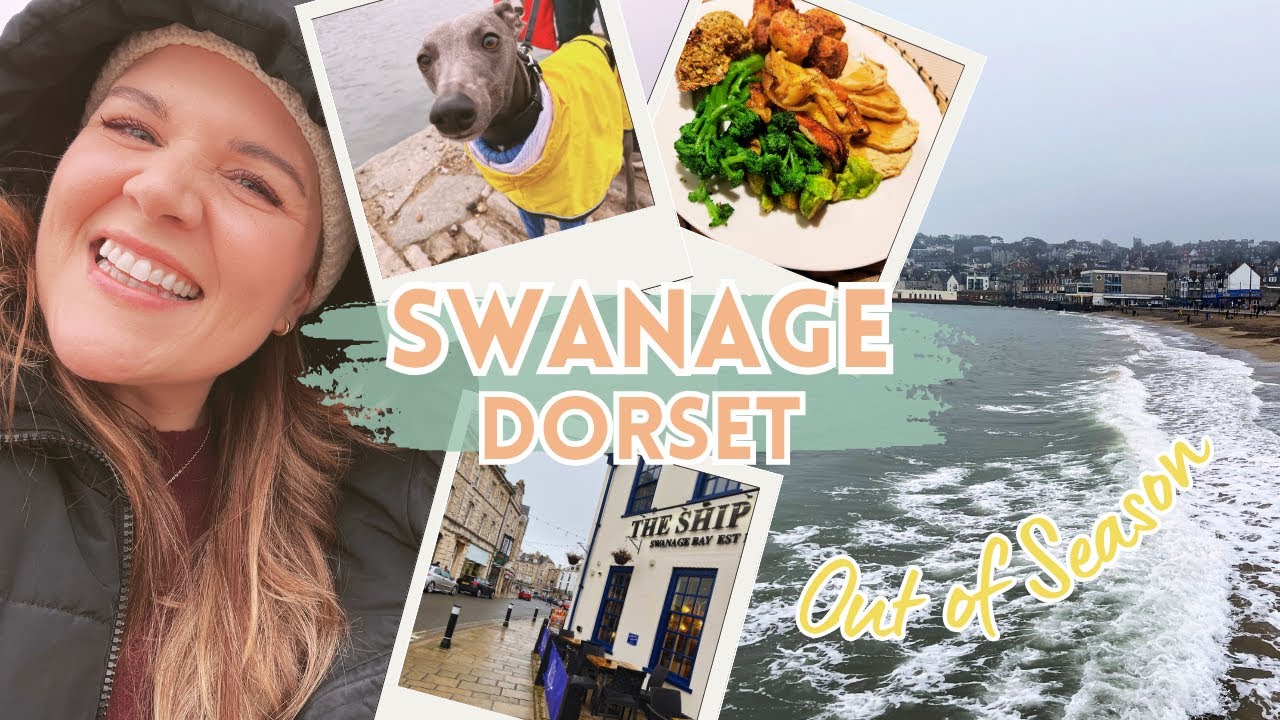SWANAGE, Dorset - Out of Season full tour! 🏖️🛍️☕️
