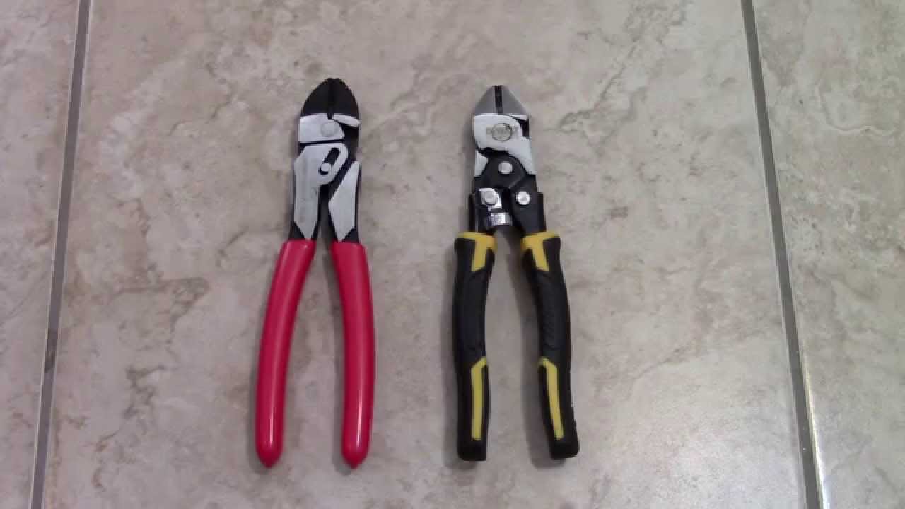 Комбинированные плоскогубцы соревнуются между собой: Dewalt и Gearwrench