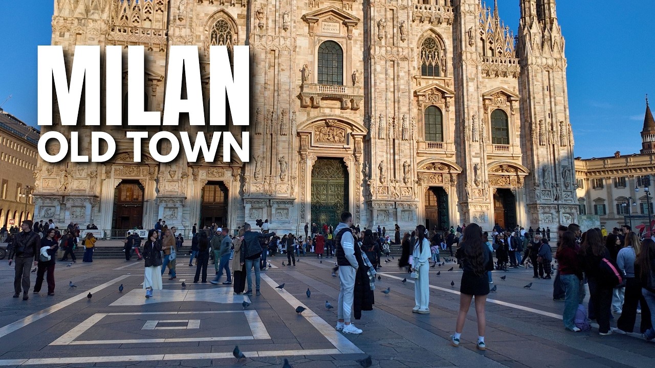 The Side of Milan Everyone Visit 🇮🇹 | Walking the City Centre • 4K Tour