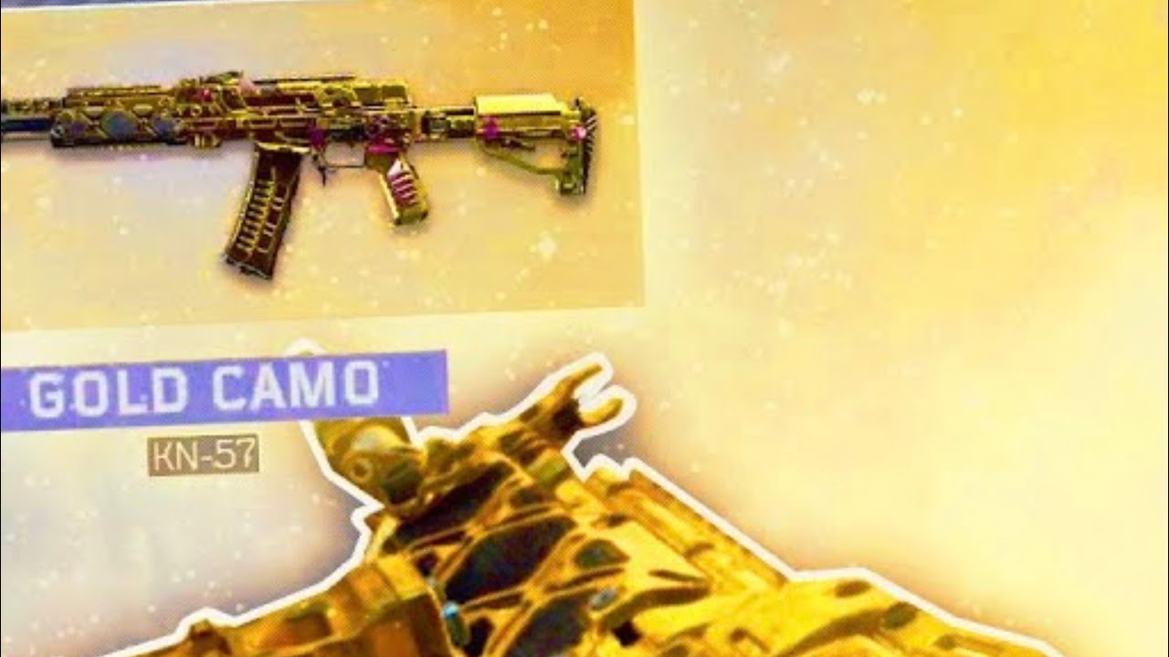 I got gold on the kn-57 on bo4 in 2025