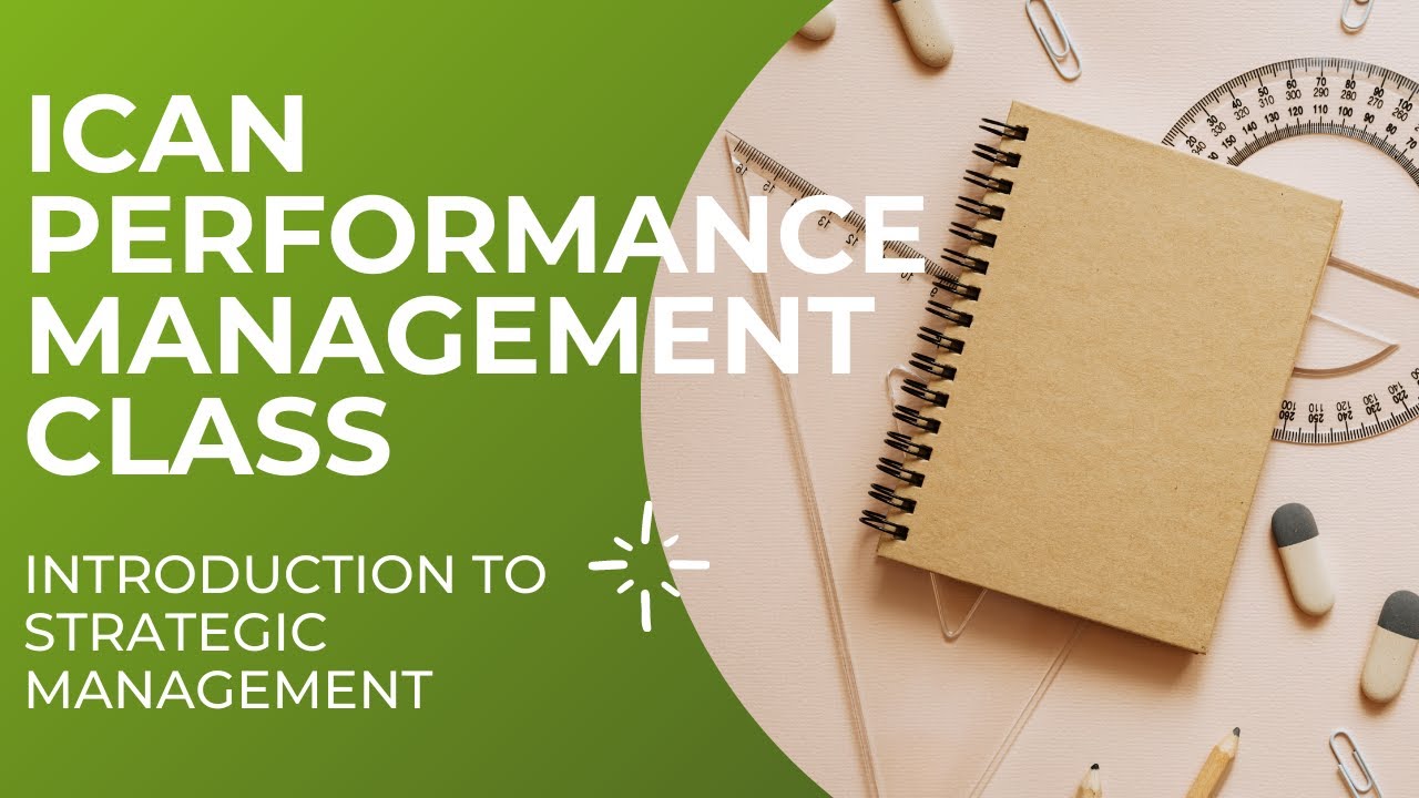 Performance Management - Introduction to Strategic Management