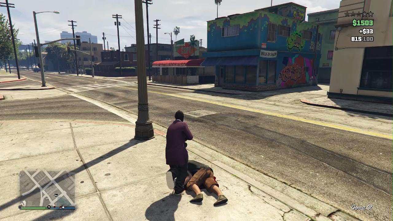 GTA 5 shooting la