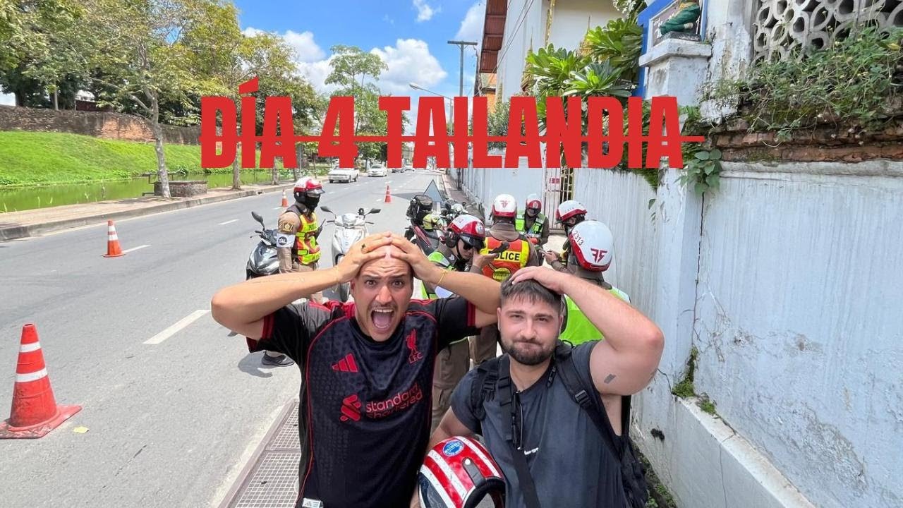 DÍA 4 TAILANDIA ( NOS MULTAN NADA MÁS LLEGAR )