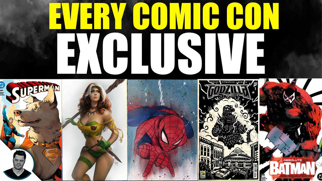 Every 2025 SDCC Exclusive Variant & What They'll Be Worth