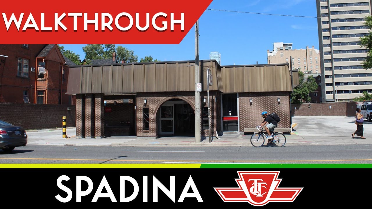 Yonge-University/Bloor-Danforth Subway - Spadina Station Walkthrough