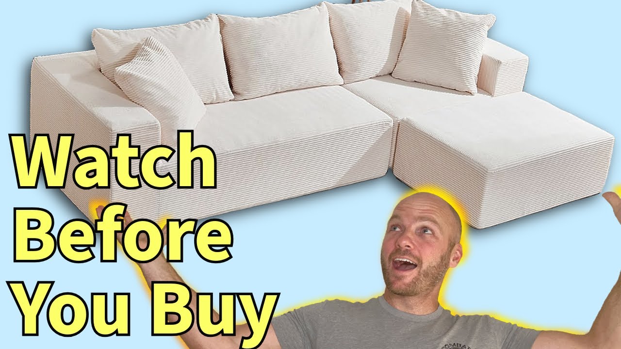 Viral TikTok Boneless Couch, Unboxing and Review