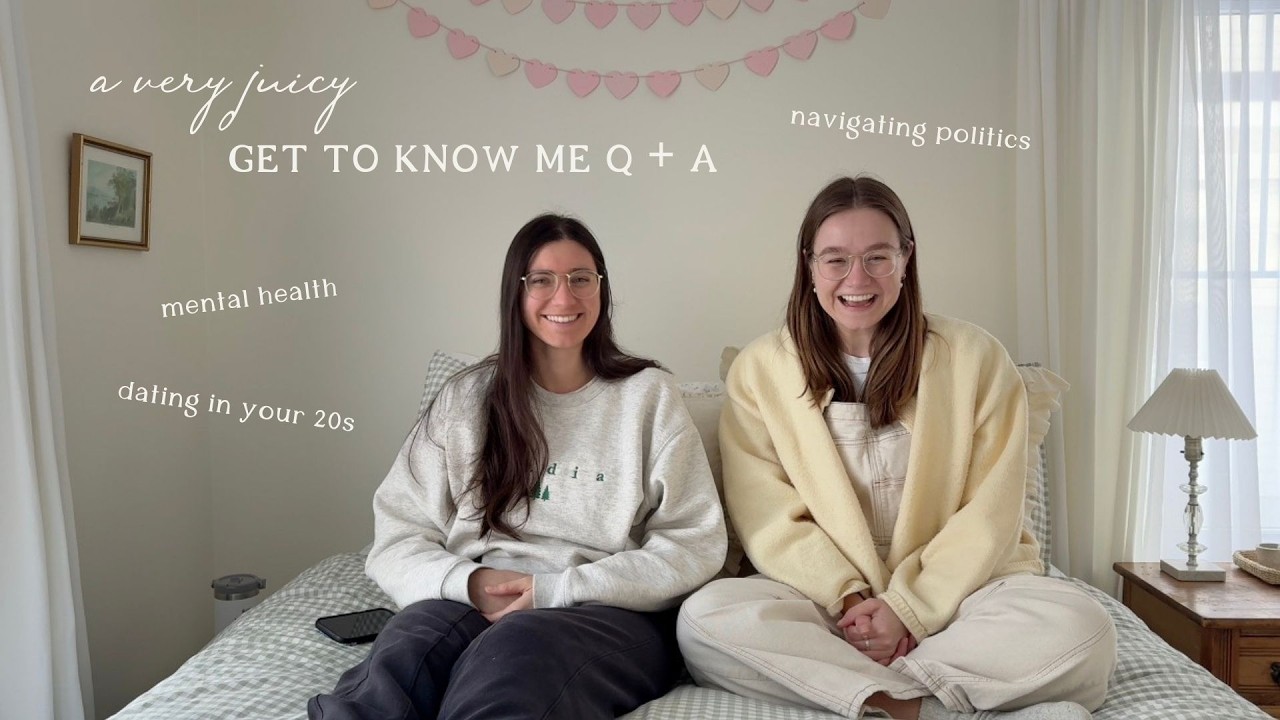 JUICY Q + A: Bestie Vibes, Dating in Your 20s, Navigating Mental Health, + All the Good Stuff 💕