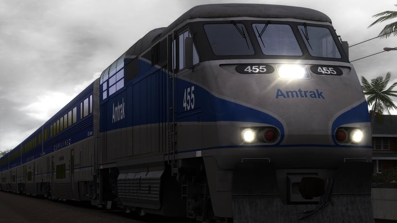 Train Simulator 2019: Pacific Surfliner - Amtrak F59PHI - Get Out the Umbrella... Part 1