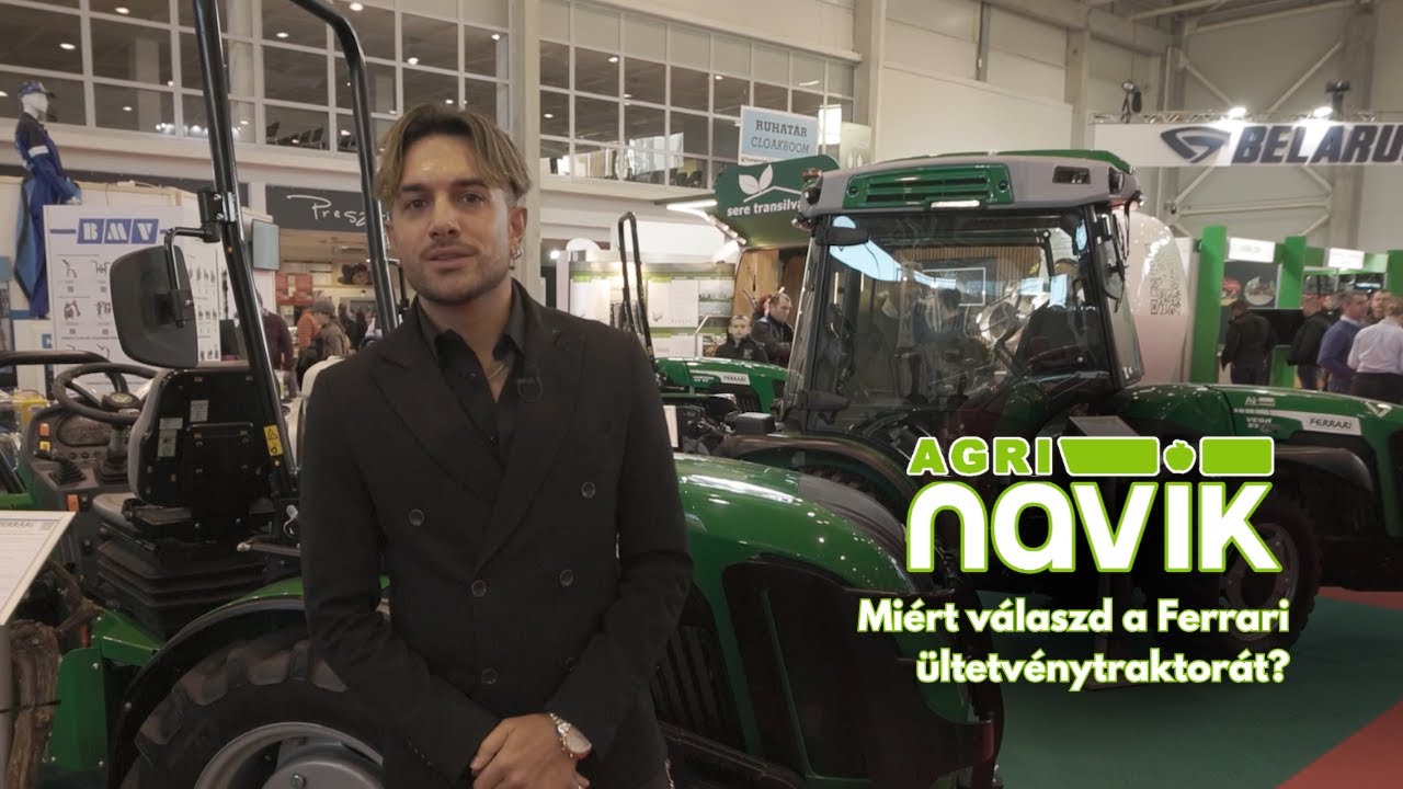 Miért válaszd a Ferrari ültetvénytraktorát?