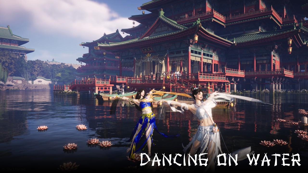 Where Winds Meet - Dancing on water