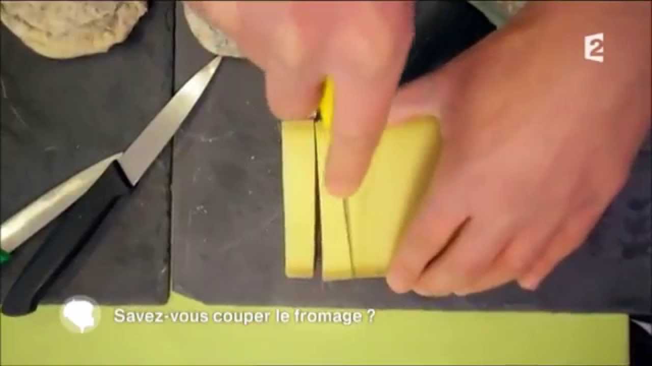 France 2. C'est au programme. Savez-vous couper le fromage ?