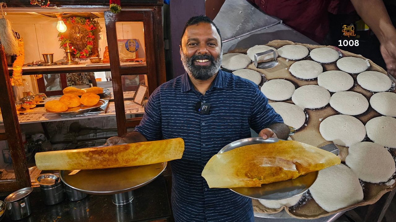 നമ്പീശന്റെ ലക്ഷ്മി കഫെയിൽ? Vegetarian food - Nambeesan's Lakshmi Cafe in Thriprayar