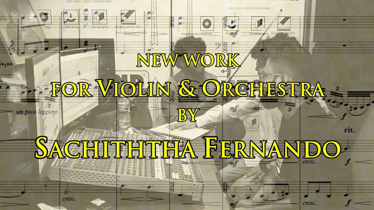 Making of Memories from a Diary - Sachiththa Fernando (Sulara Nanayakkara, violin)