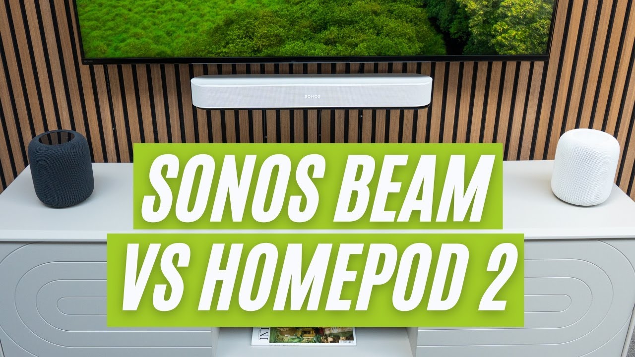 Sonos Beam (Gen 2) против двух Apple HomePod 2: сравнение 🔥