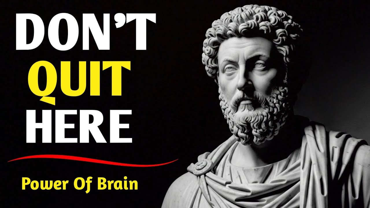 This Is Where Most People Quit | How to Stay Strong When It Gets Hard #dontquit #stoicism #quotes 