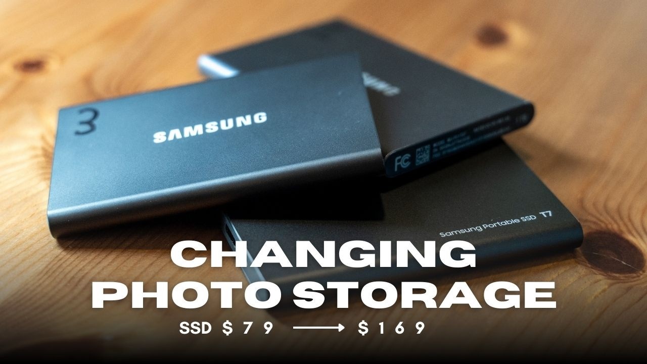 Why I Changed My Photo Storage System (SSD Prices!)