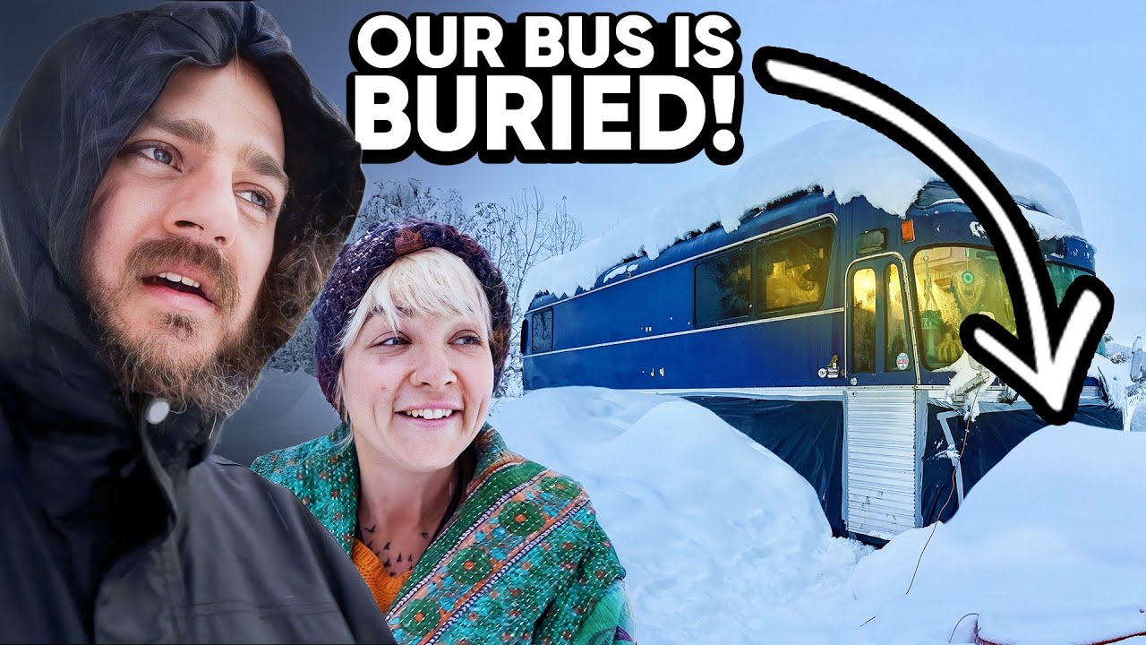 Camping  in a MASSIVE New Mexico Snowstorm