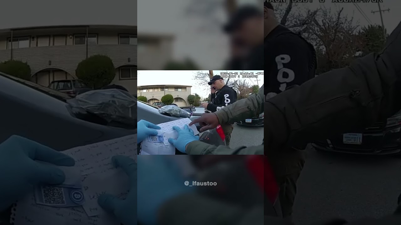 Police bodycam exposes crypto seed phrase 😅 #Shorts