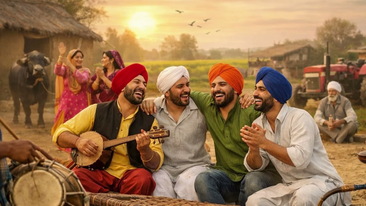 Punjabi Folk Yaari Song | Dhol, Mitti & Brotherhood | Yaar Ho Taan Aisa Ho