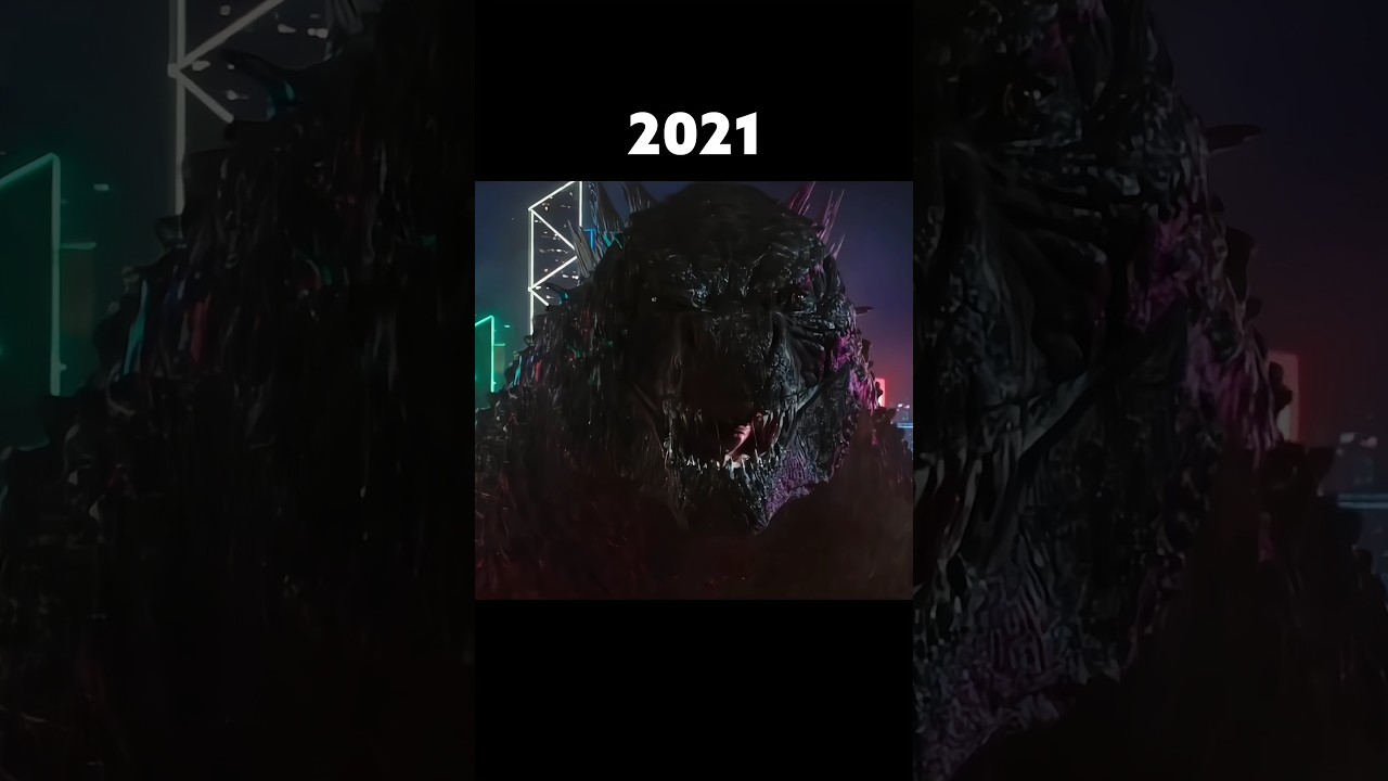 Evolution of Godzilla #shorts