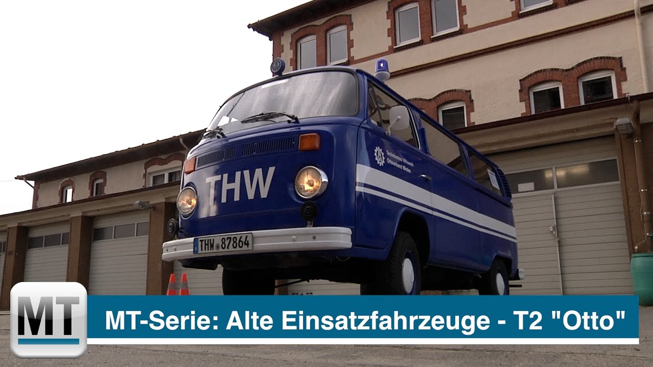 MT-Serie: Alte Einsatzfahrzeuge - THW-VW-Bus T2 
