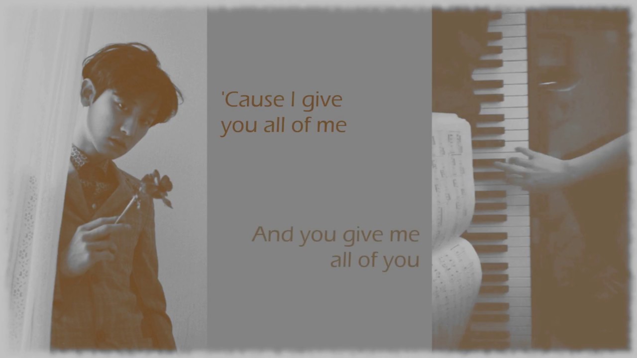 All of me [ Karaoke Duet with Chanyeol ]