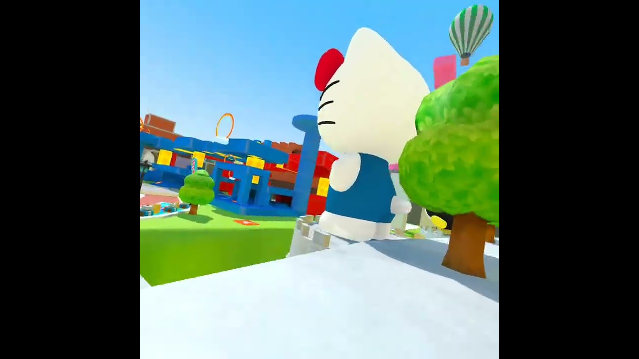 NekoCukye и RyuuPaws вместе играют в Hello Kitty Skyland.