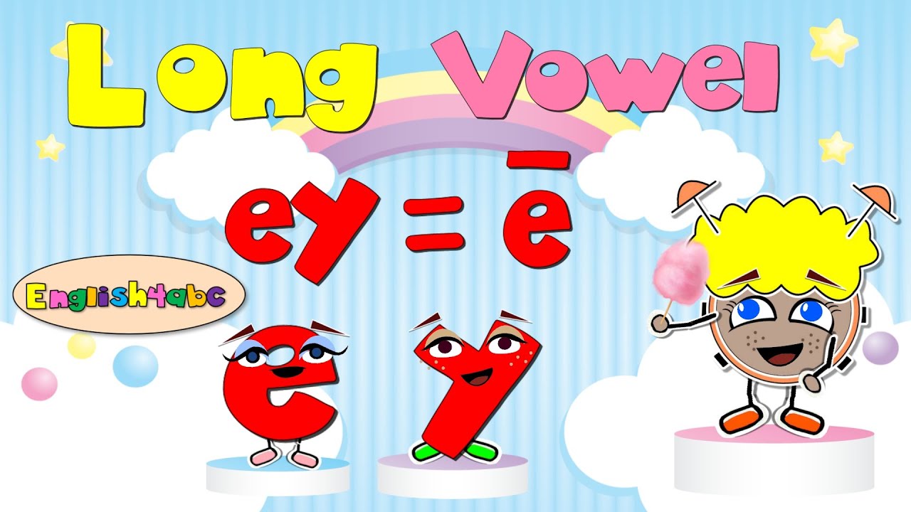Digraphs / Long Vowel 'ey' = ē  / Phonics Mix!