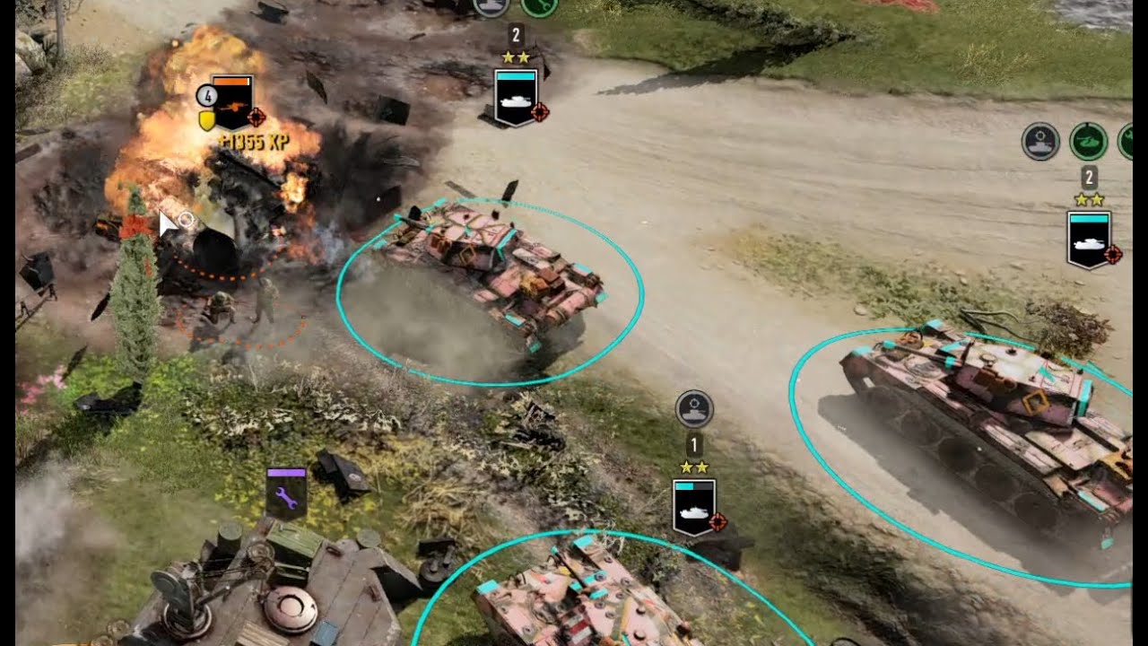 MORE CARNAGE on the New 3v3 Map - COH3