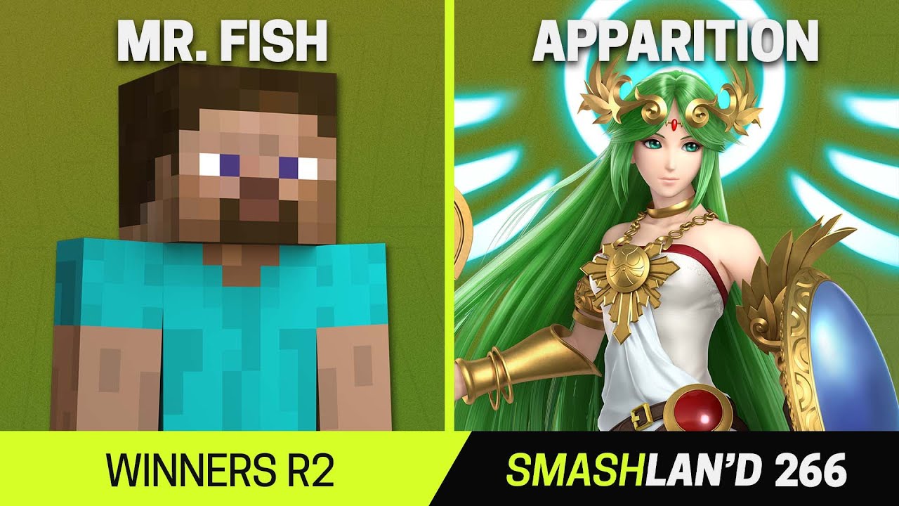 SmashLAN'd 266 Winners R2 - Mr. Fish (Steve) vs Apparition (Palutena) - SSBU Tournament