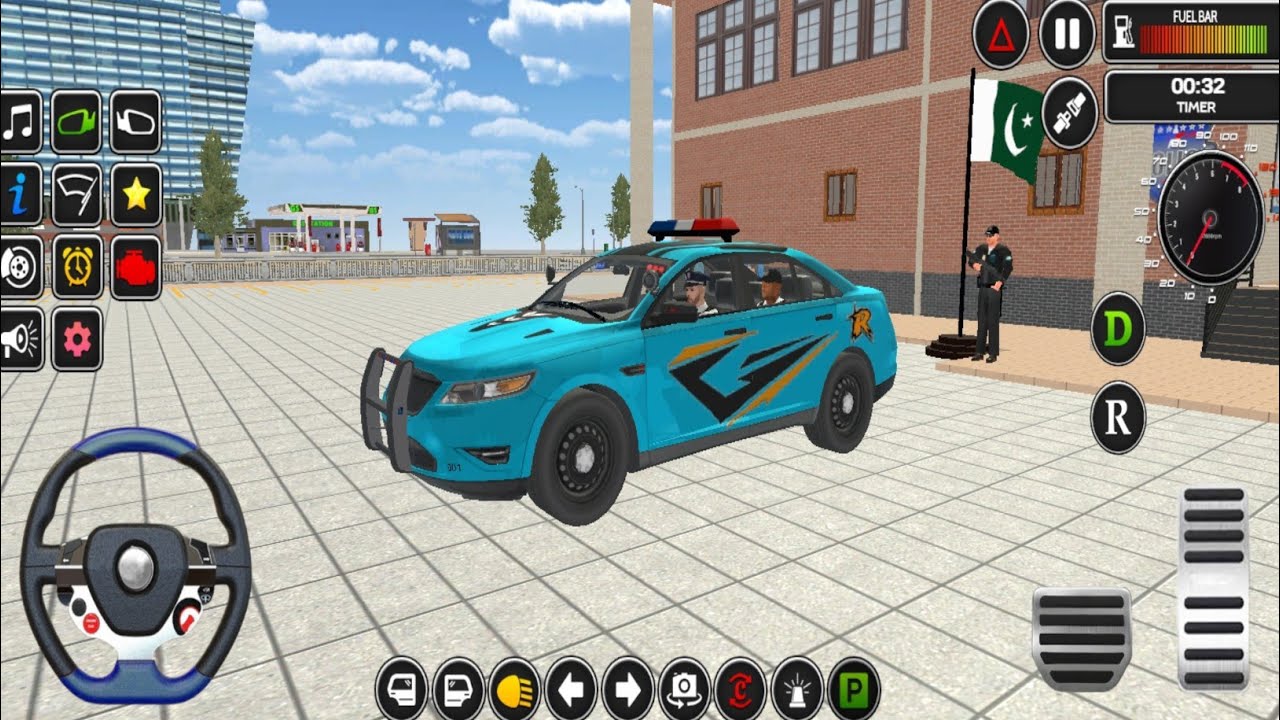 Police Car Driving Real Physics 2026 Android Gameplay...