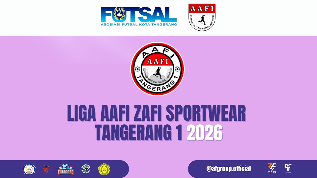 RAIL FOREST FC VS WCTV FA | LIGA AAFI ZAFI SPORTWEAR TANGERANG 1 U16 SEGUNDA (PEKAN 4)