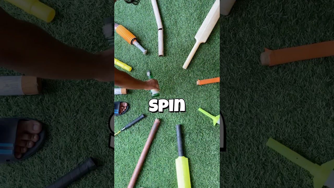 ROOFTOP CRICKET BAT ROULETTE CHALLENGE  | Spin The Wheel ,Choose The Bat 