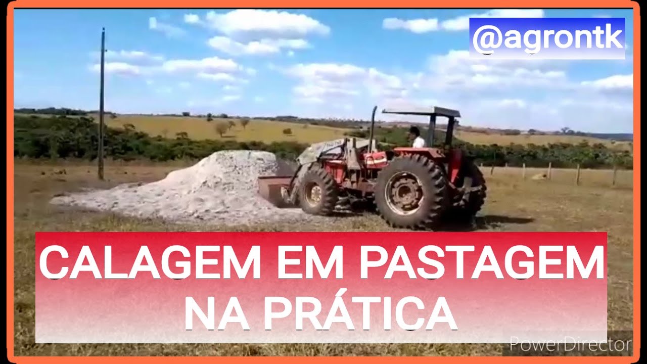 Calagem superficial em pastagem na prática