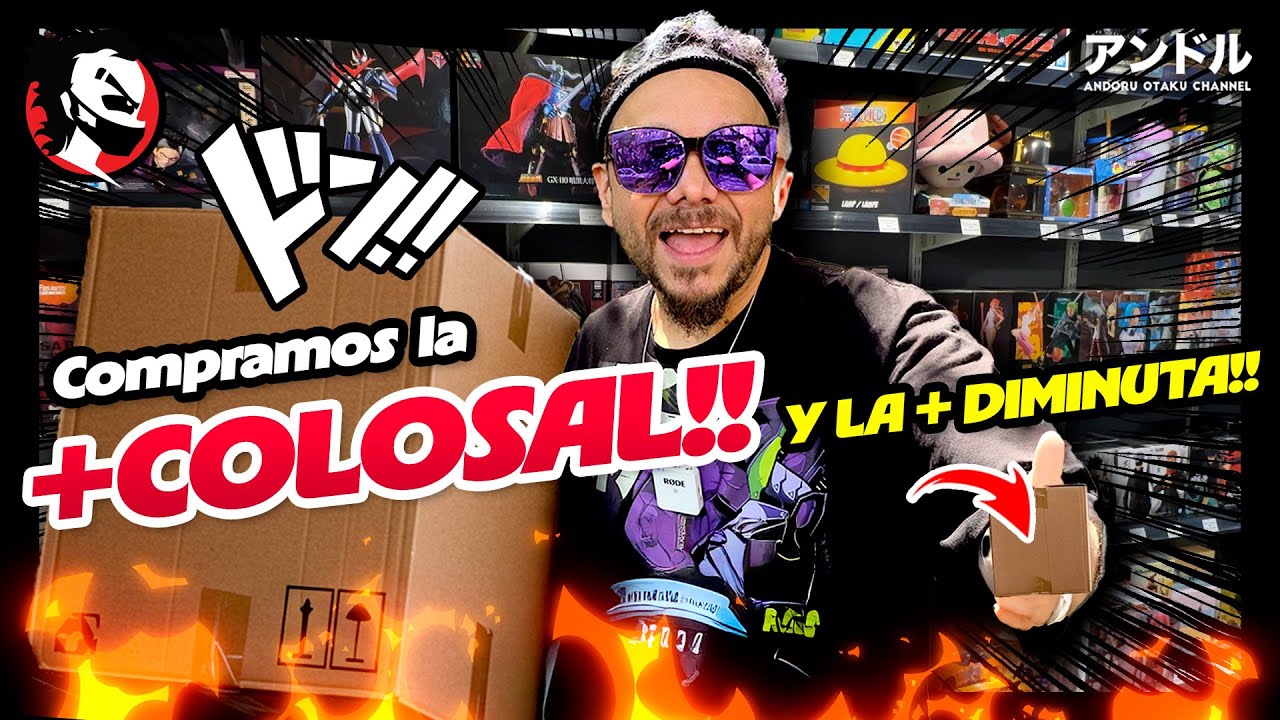 ✅ Compramos la figura más COLOSAL y la más DIMINUTA de la TIENDA SH Figuarts 🔥